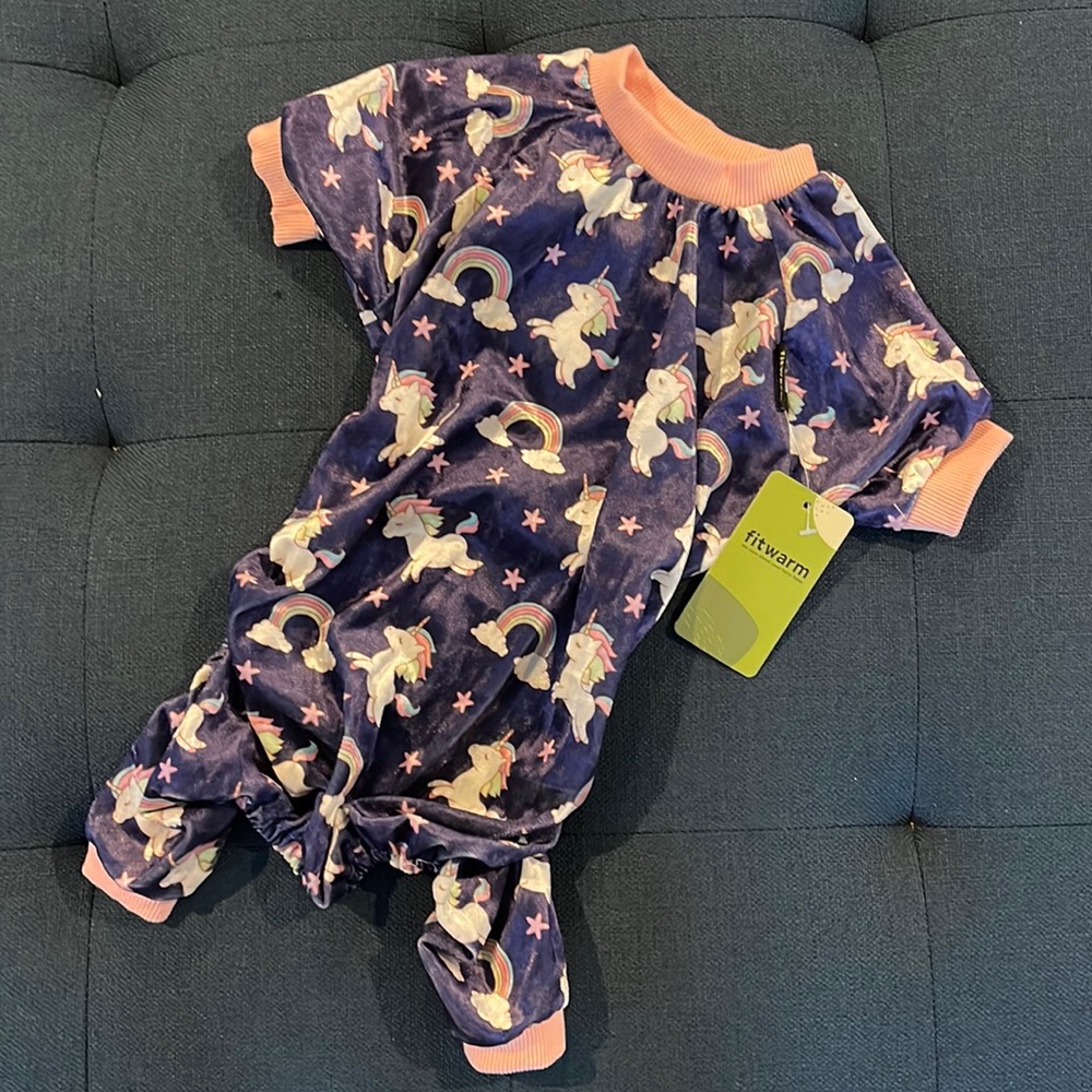 FITWARM Dog Pajamas, Fairy Unicorn design